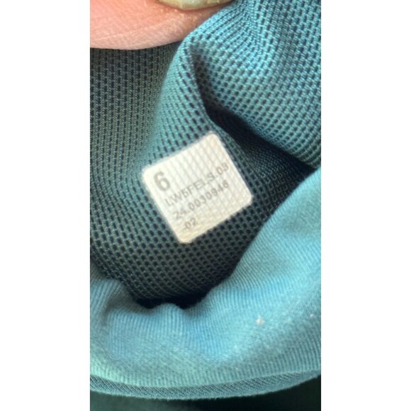 Lululemon Women's Size 6 Teal Green High-Waisted Full-Length Leggings - Picture 4 of 8